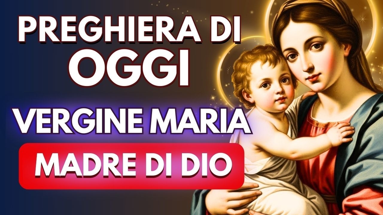 ❤️POTENTE PREGHIERA A MARIA MADRE DI DIO🌟 BENEDIZIONE, PROTEZIONE E AFFIDAMENTO PER IL PRIMO GENNAIO