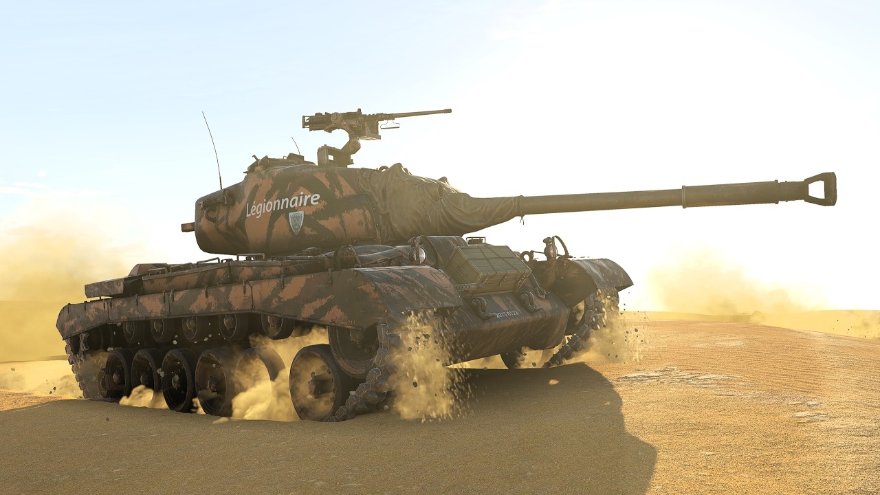 Premium French M46 Patton | War Thunder Gameplay