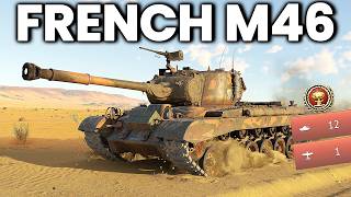 Premium French M46 Patton | War Thunder Gameplay