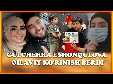 SOBIQ AKTRISA GULCHEHRA ESHONQULOVA MUHLISLARIGA OILAVIY KO'RINISH BERDI