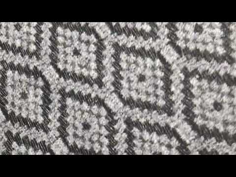 Knit pl/wo jacquard diamonds video