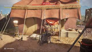Assassin's Creed Origins Use Flesh Decay On Enemy