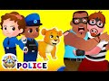 ChuChu TV Police Saving the Lion Cub - Masai Mara Episode - Fun Stories for Children