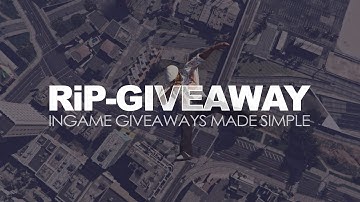 RiP-Giveaway | Ingame Giveaways Made Simple | FiveM Script by RiP Development
