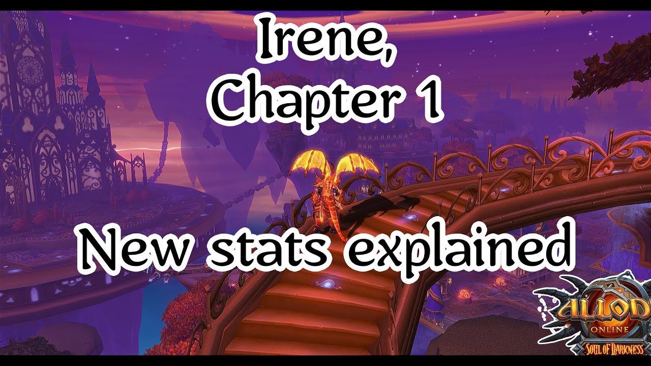 Allods Online [STORY] - Irene, chapter 1 + stats changes on 11.1