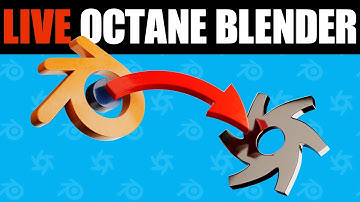 LIVE Tutorial: Convert Blender Cycles Materials to Octane – Step by Step!