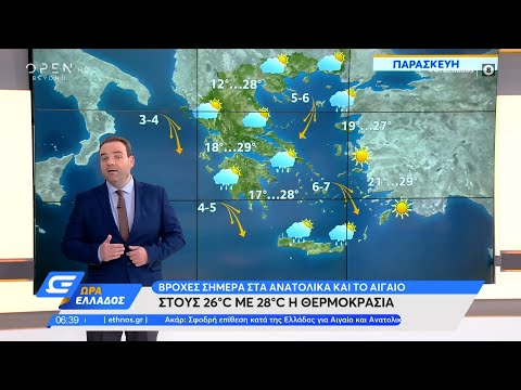 Καιρός 10/09/2021: Ανεβαίνει σταδιακά η θερμοκρασία | Ώρα Ελλάδος 10/9/2021 | OPEN TV