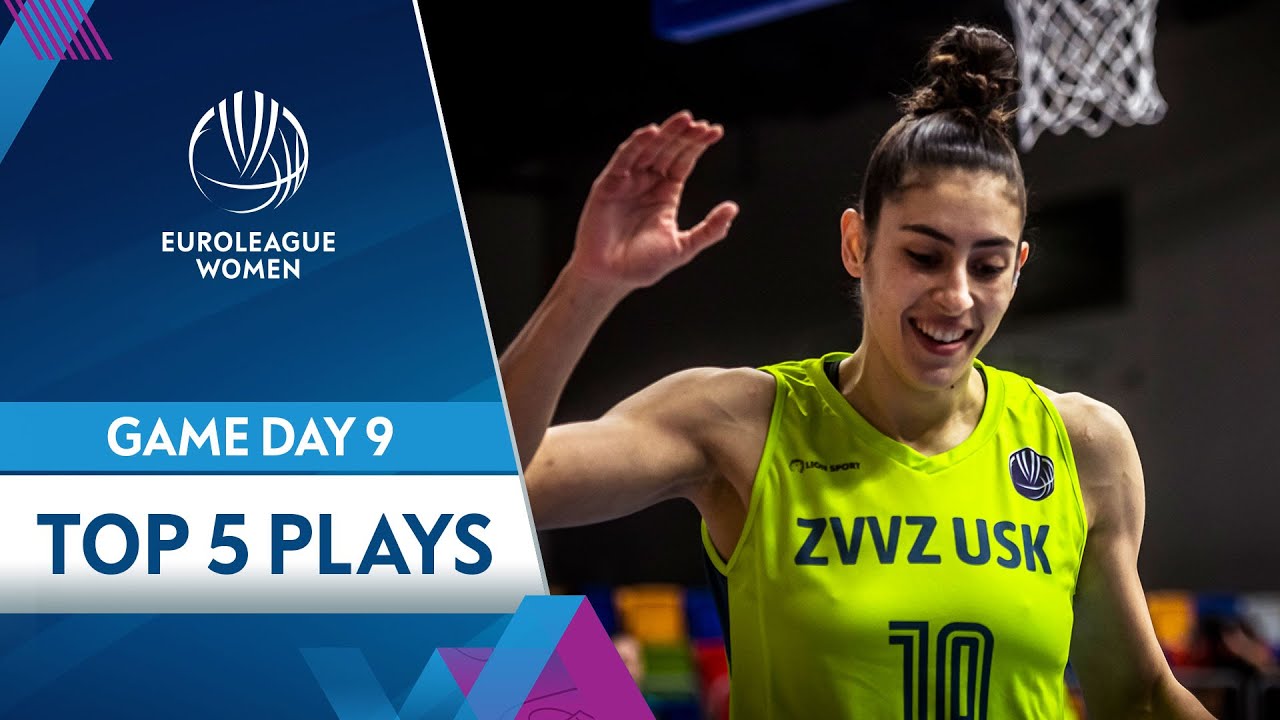 Top 5 Plays | Week 9 | EuroLeague Women 2021