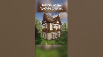 Simple Starter House in Minecraft | Building Tutorial  #minecraft #minecraftbuilding