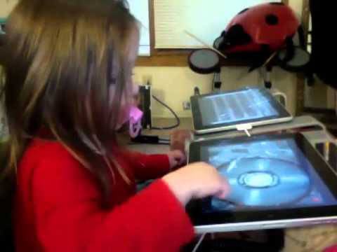 2 Year Old Ipad Dj Baby G Tag Teams With Dust