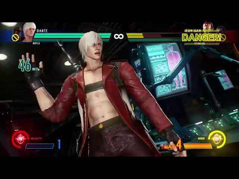 MvCi Dante BnB Combos