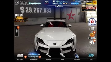 CSR2 | Toyota GR Supra BEST TUNE and SHIFT PATTERN for Live Races, Tier 5 Boss | 2021 (Elite Tuners)