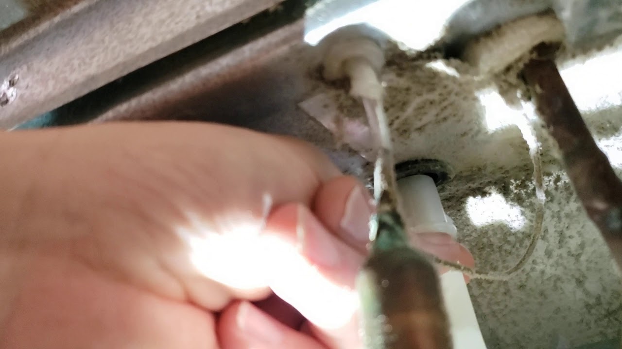Defrost drain cleaned Whirlpool ed5vhfxvo03 YouTube