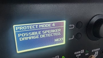 QSC k12.2 Protection Mode 4 Repair