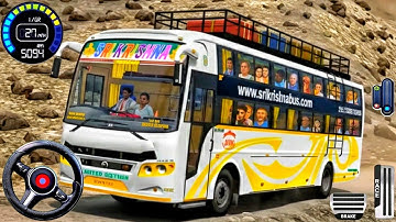 Real Offroad Bus Transport Simulator 3D - Bus Games 2025 - Bus Game Andriod Gameplay