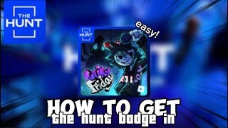 🪩ROBLOX THE HUNT HOW TO GET THE HUNT BADGE IN FUNKY FRIDAY! (Easy! 👍) #roblox #robloxhunt