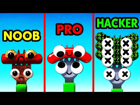 NOOB vs PRO vs HACKER In FORK N SAUSAGE (New)