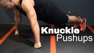 How to do Knuckle Push Ups | Knuckle Conditioning