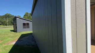 P13387 - 12x20 Hi A-Frame w/ Overhead Door