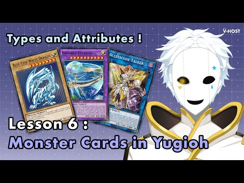 How to Play Yugioh | The Fool's Guide to Yu-Gi-Oh! Lesson 6 - Monster Cards in Yu-Gi-Oh!