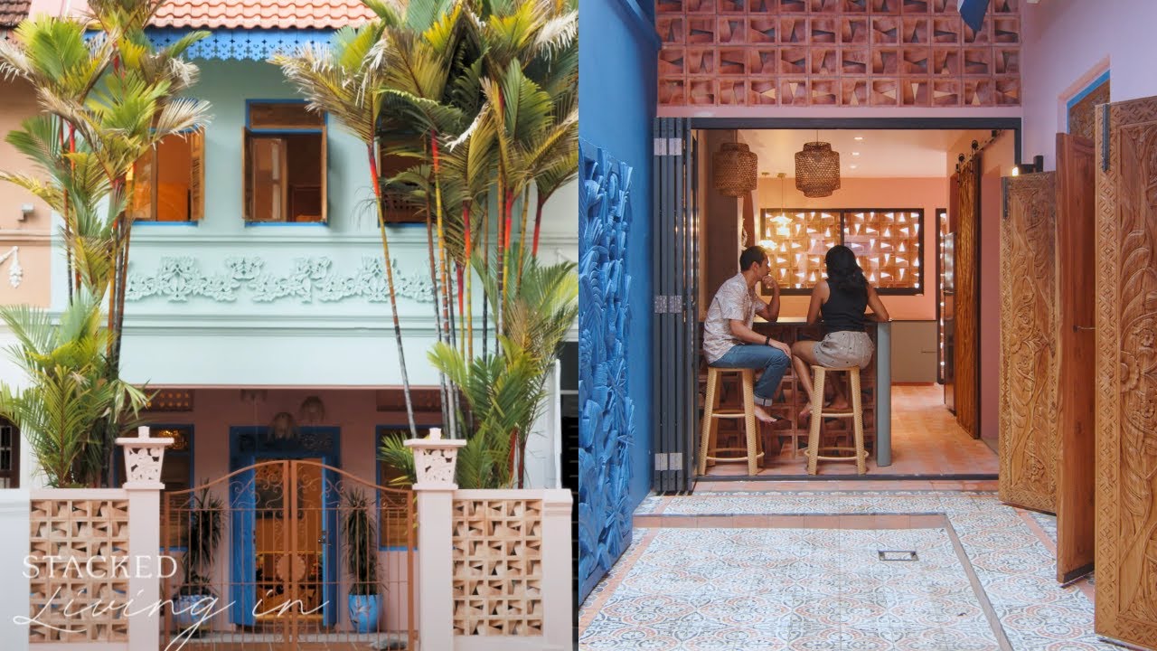 Inside A Transformed Balinese-Inspired House With Intricate Wood Carvings