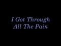 Video thumbnail of "Whitney Houston - I Didn't Know My Own Strength (Lyrics)"