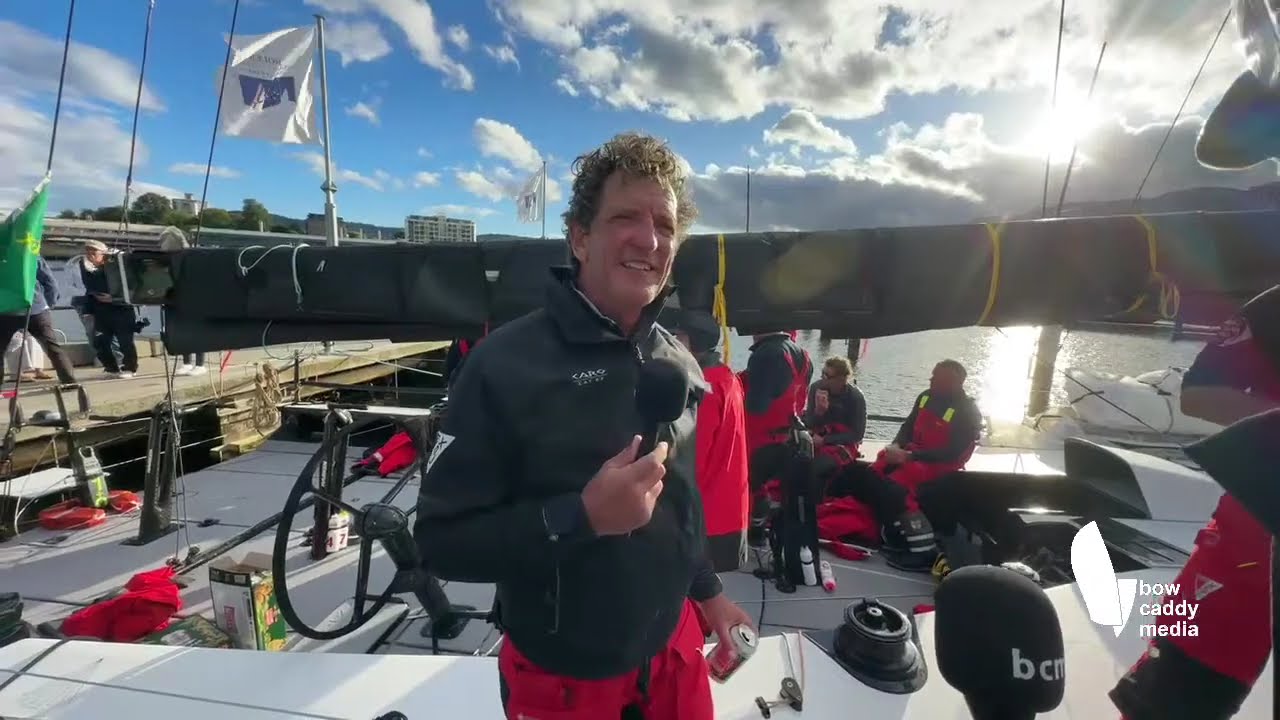 ⁣Rolex Sydney Hobart Yacht Race 2024 | Adrian Stead Interview