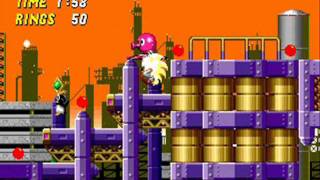 Sonic the Hedgehog 2: Part 7: Oil Ocean Zone   Mega Turbo Glitch (Super Sonic & Tails)