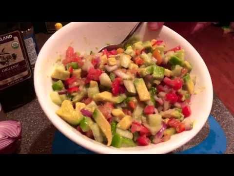 mediterranean-diet-avocado-salad-|-healthiest-one-yet