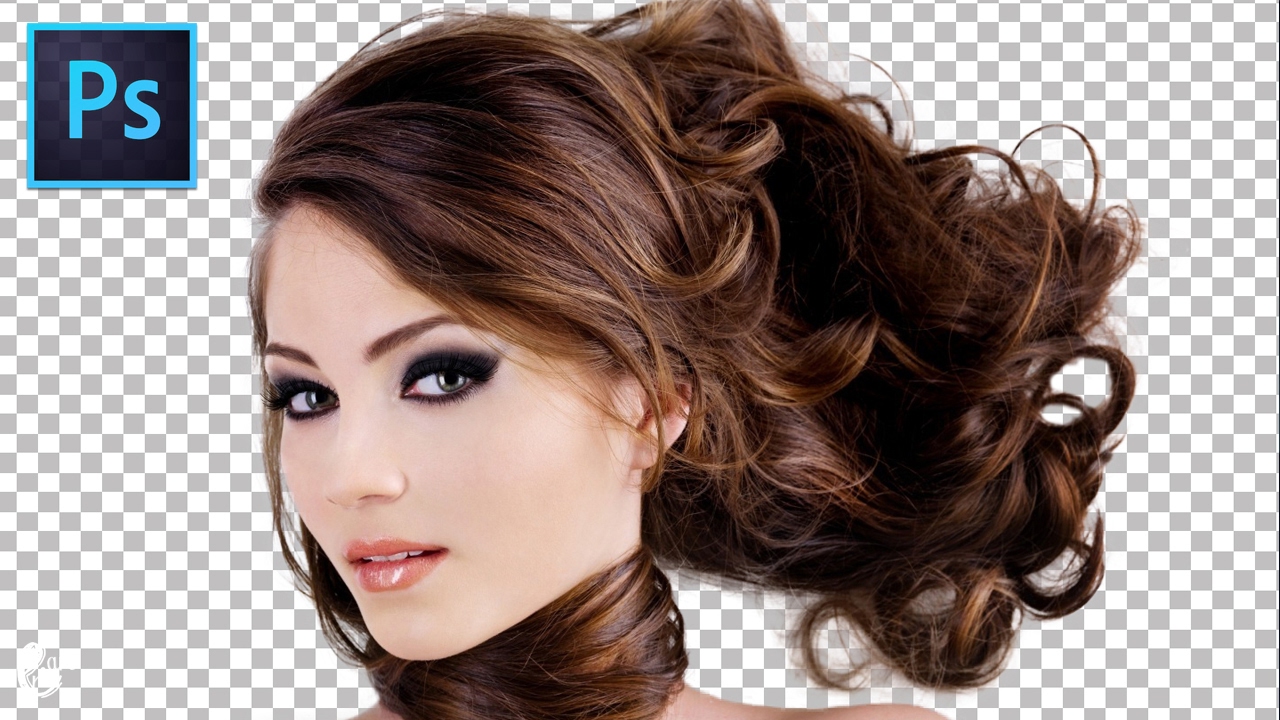  How to cut out hair in Photoshop Tutorial Photoshop 