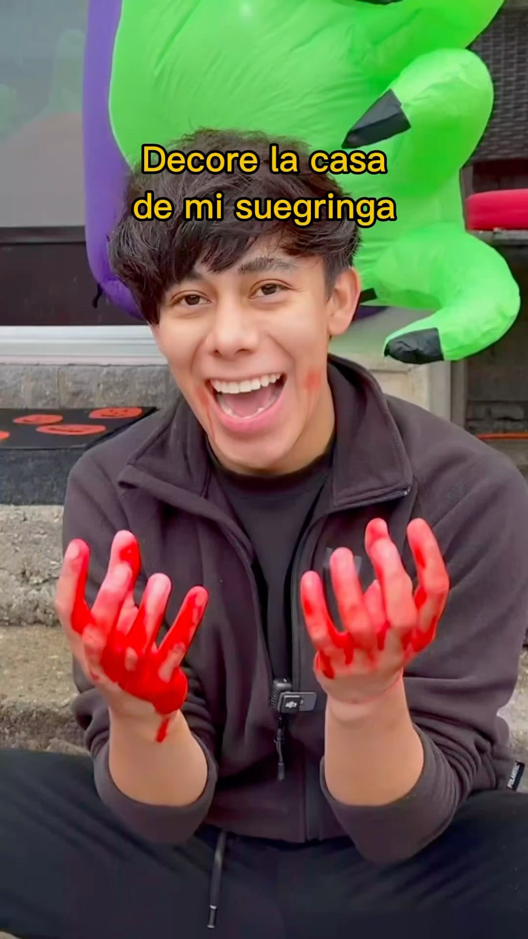 Halloween vs Dia de muertos, el video completo está aquí en el canal ? #Sonrixs