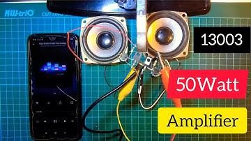 13003 TRANSİSTÖR İLE AMFİ YAPIMI - AMFİ DEVRESİ YAPIMI - ANFİ YAPIMI - AMPLİFİER CİRCUİT