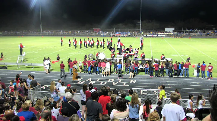 Red Wolf Regiment WGHS vs. SHS 2014 - Field Show (opener)