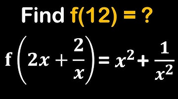 Solving A Tricky Functional Equation