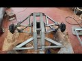 How to make front swing arm and front hub  homemade utv part 3