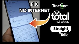 Fix no internet (APN Settings)  for Tracfone, Straight talk, Total wireless screenshot 5