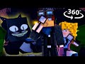 You're ESCAPING Cartoon Cat in 360/VR - Minecraft VR Video