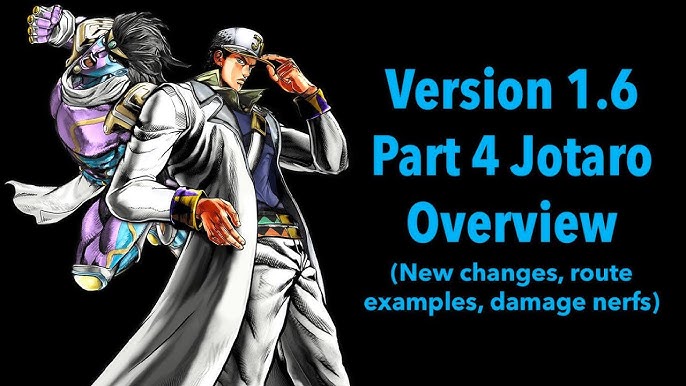 Was the HFTF Jotaro pose created because the actual Jotaro