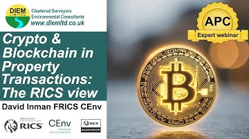 Cryptocurrency & blockchain in Property Transactions: The RICS view