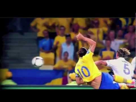 Zlatan Ibrahimovic Golazo - Sweden v France Euro 2012