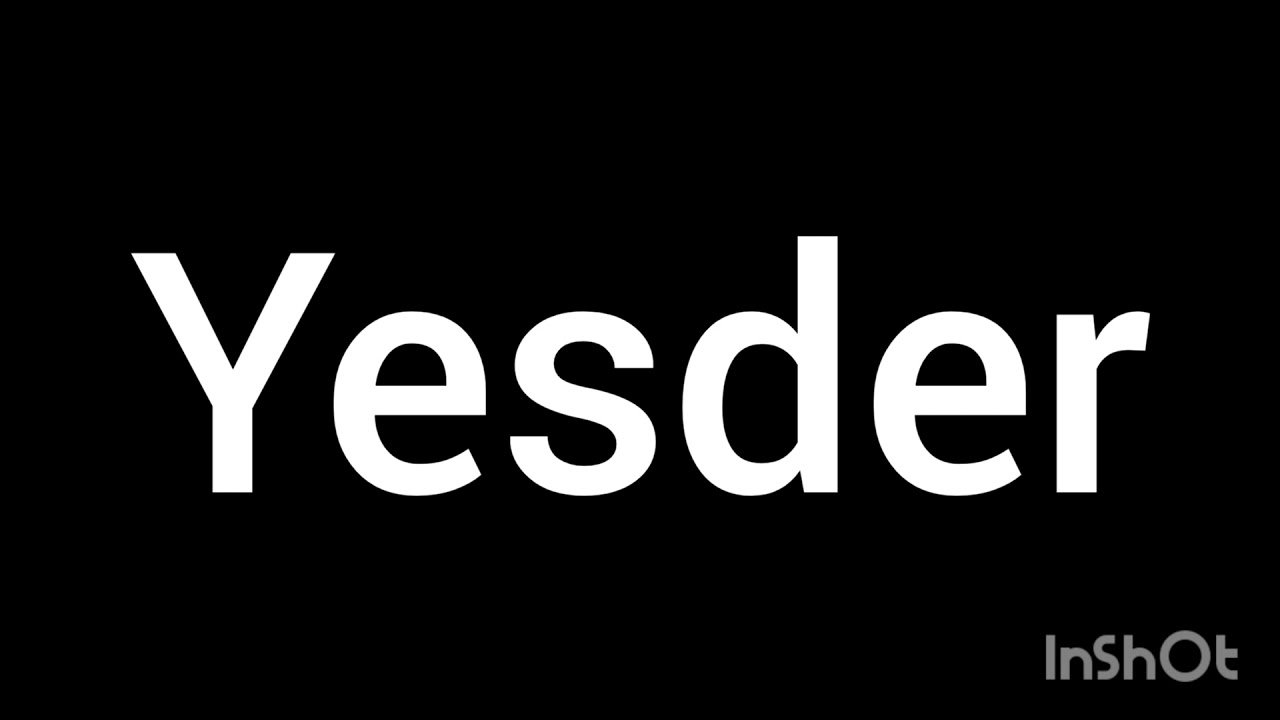 YESDER VIDEO OFICIAL BY RAMON XDD UIM - YouTube