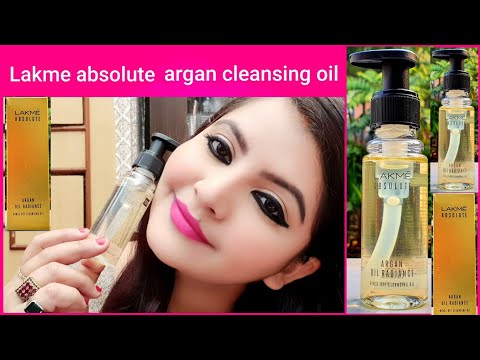 Lakme Absolute Argan Oil Radiance Rinse Off Cleansing Oil review & first impression | RARA