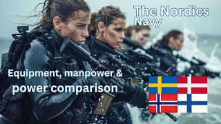 Nordic Navy | Operational Quantities & Power Comparison | Sweden, Denmark, Norway & Finland