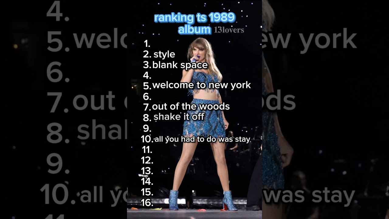HER NAME IS TAYLOR SHE WAS BORN IN 1989 Swifties Taylorswift Albumranking Fyp