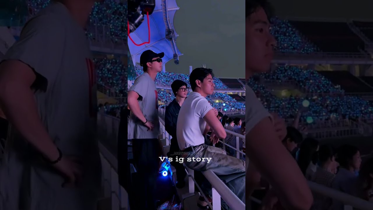 RM, V, Jimin and Yoongi enjoying Jhope's Sweet Dreams performance 💜💫