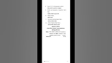 B.Ed II yr Assessment for learning Question paper CCS University Meerut #exam#ccsu