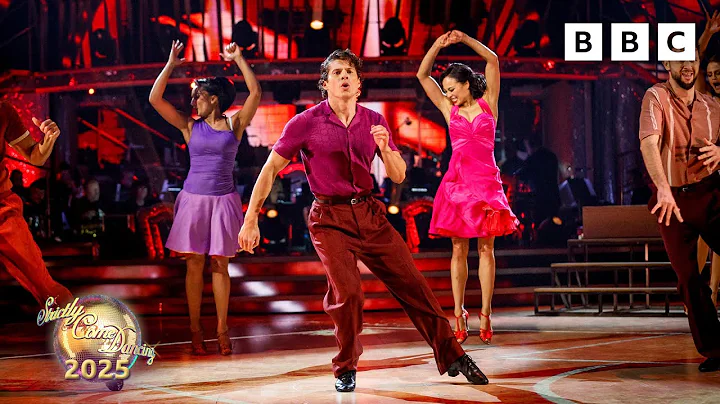 Lewis Cope and Katya Jones Salsa to Dance at the Gym from West Side Story ✨ BBC Strictly 2025