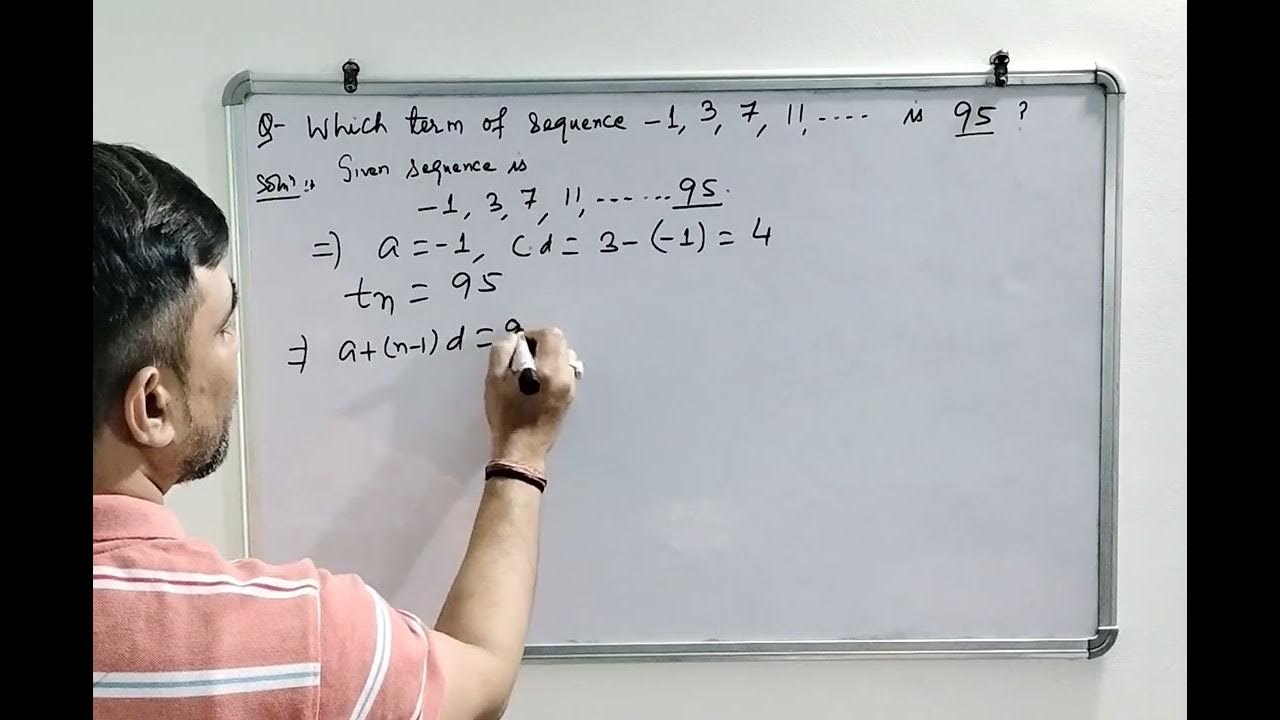 Arithmetic Progression 10th Boards Important Question..... - YouTube