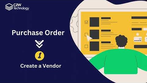 Create & Manage Vendors | Purchase Order Flow in C2W Inventory