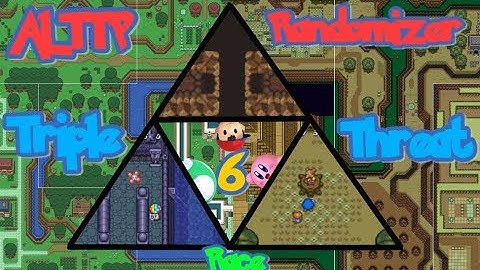 ALTTP Randomizer Triple Threat Race Part 6: LAMP! LET THERE BE LIGHT!